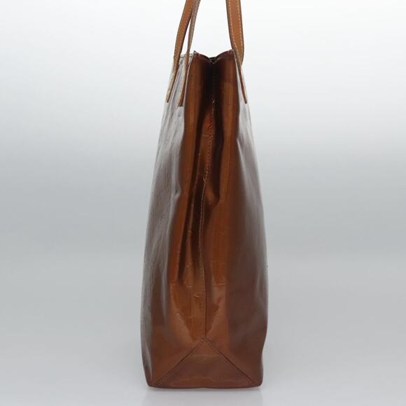 LOUIS VUITTON Monogram Vernis Reade MM Hand Bag Bronze M91143 - Picture 4 of 12